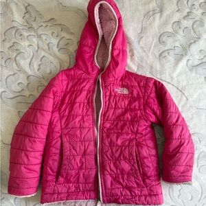 The North Face Kids Fuchsia Puffer Jacket
